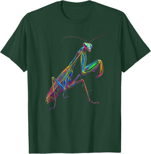 Praying Mantis Funny Bug Insect Entomology Entomologist T-Shirt - T-Shirt | Forest
