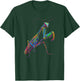 Praying Mantis Funny Bug Insect Entomology Entomologist T-Shirt - T-Shirt | Forest