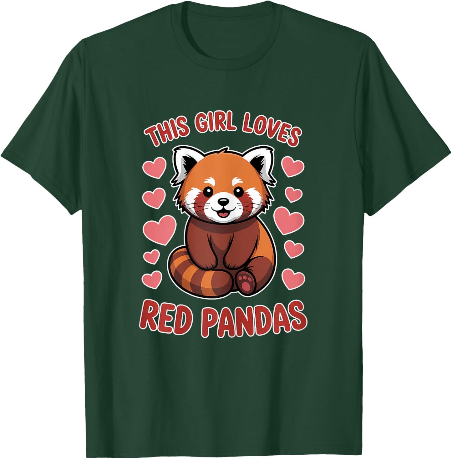 Red Pandas Funny Red Panda T-Shirt - T-Shirt | Forest