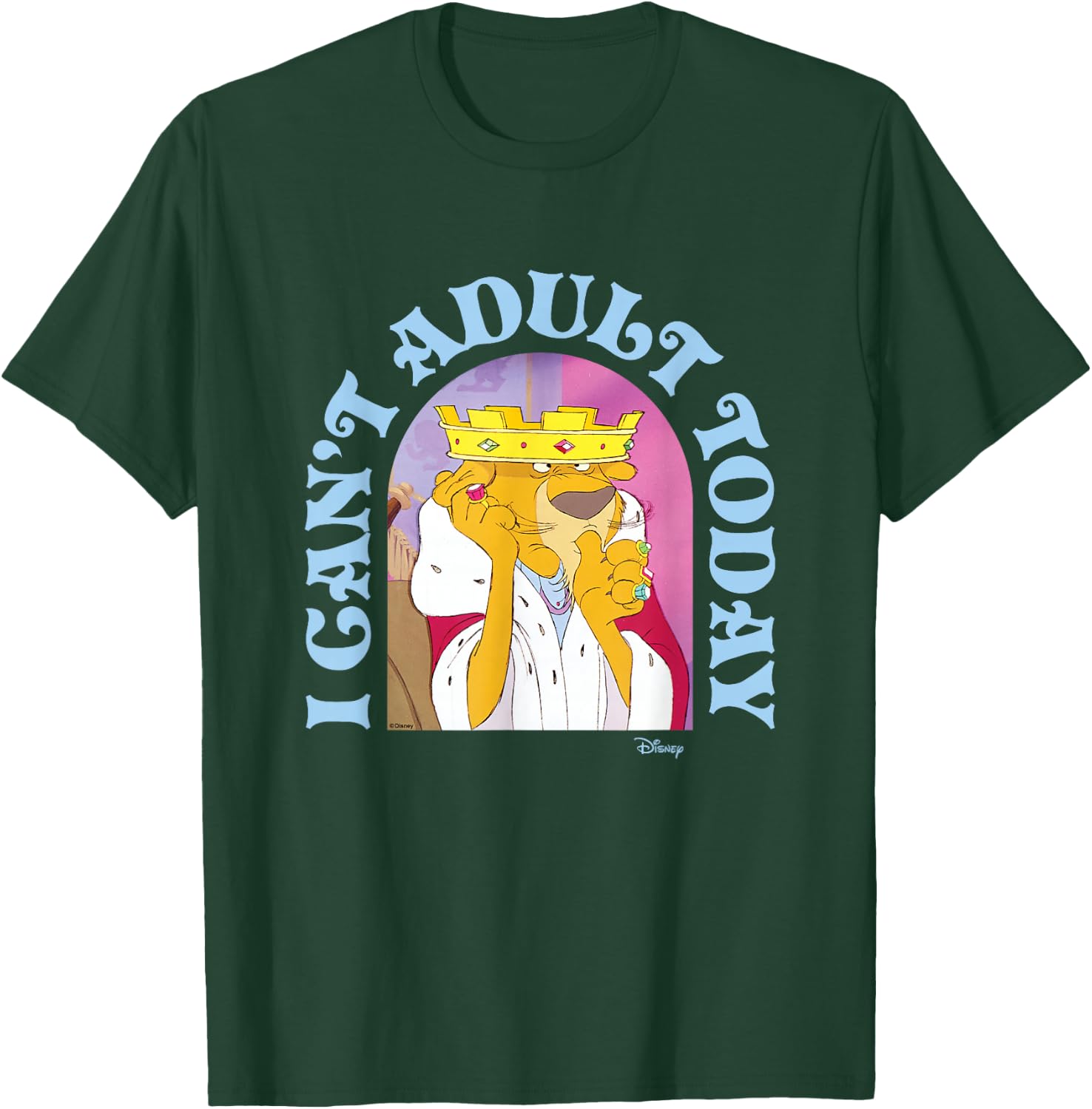 Robin Hood - Prince John Can't Adult Today T-Shirt - T-Shirt | Forest