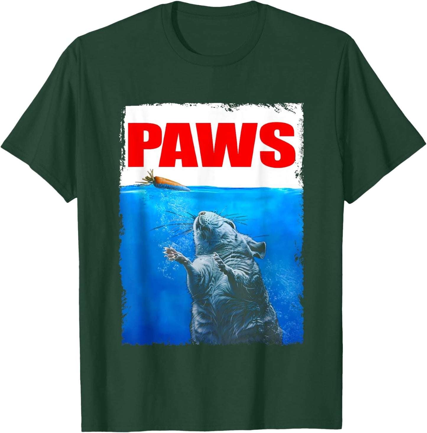Vintage Love Chinchilla PAWS Awesome Animal Outfits Happily T-Shirt - T-Shirt | Forest