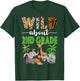 Wild About 2nd Grade Teacher Student Second Grade Zoo Safari T-Shirt - T-Shirt | Forest