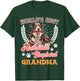 Dog Grandma World's Best Australian Shepherd Grandma Aussie T-Shirt - T-Shirt | Forest