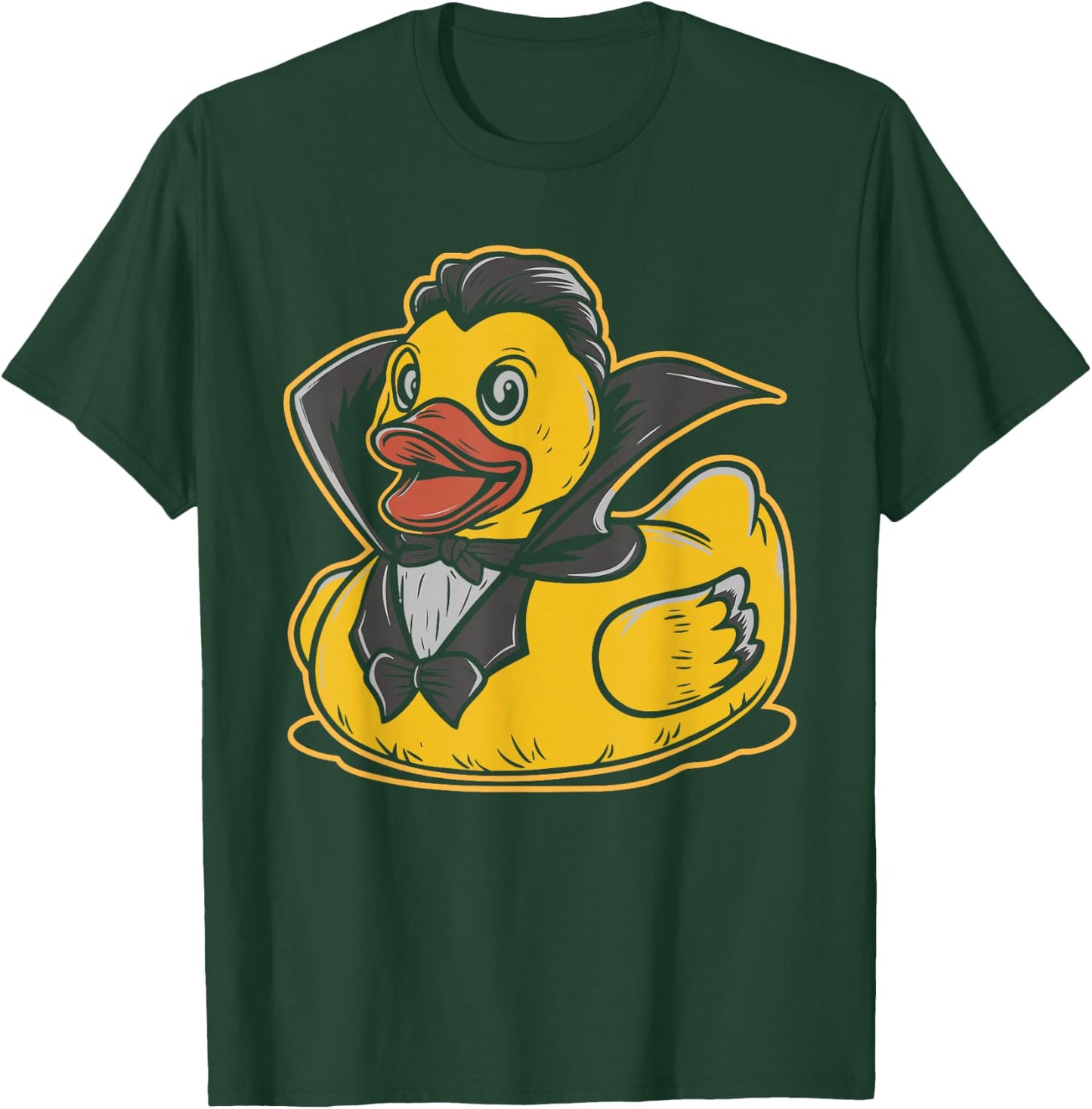 Rubber Duck Vampire Rubber Duckie Bath Duck T-Shirt - T-Shirt | Forest