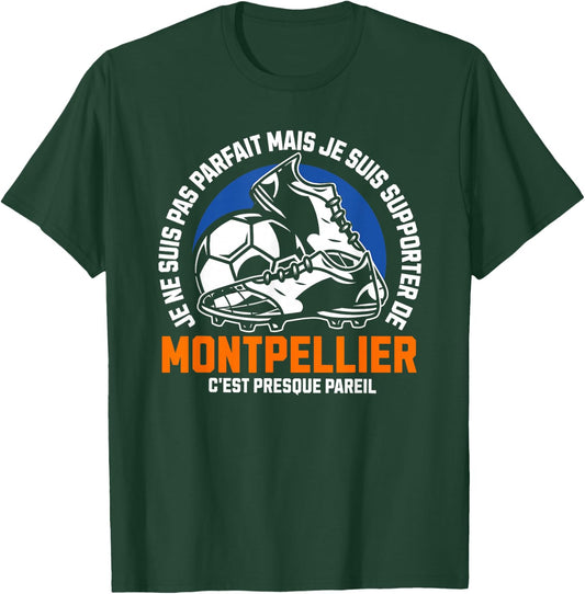 Supporter MONTPELLIER FOOT - FOOTBALL - MONTPELLIER HUMOUR , Black, S T-Shirt - T-Shirt | Forest