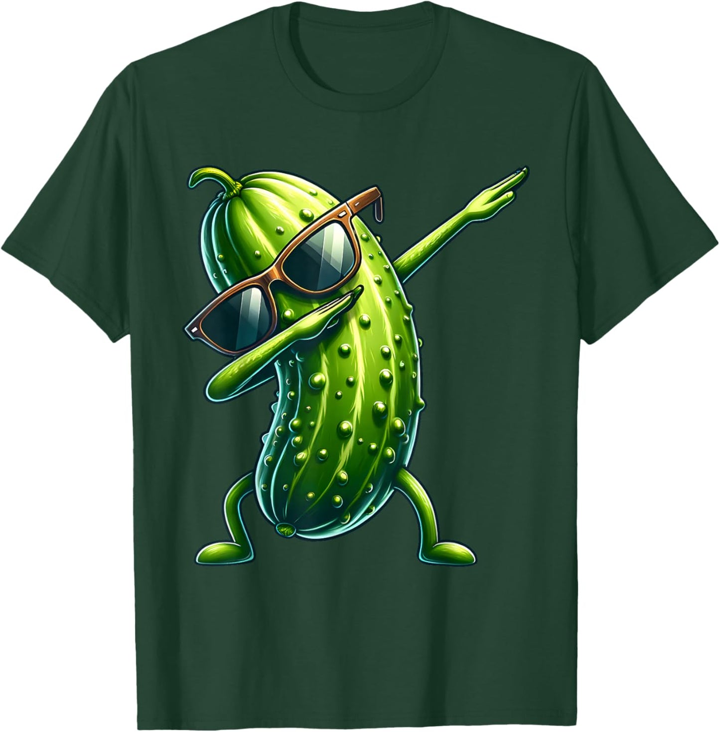 Saure Gurke Dabbing Salatgurke T-Shirt - T-Shirt | Forest