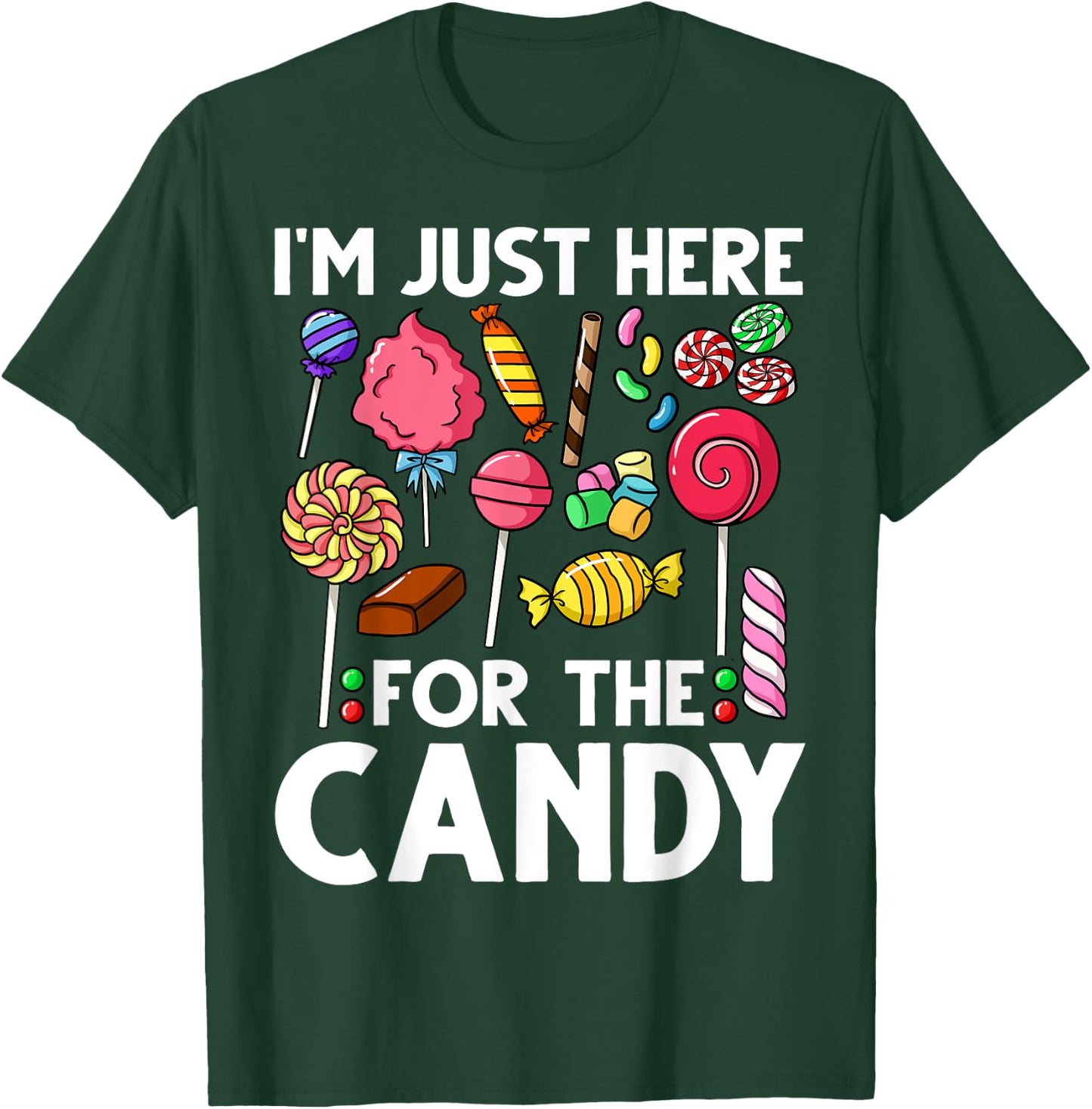 Candy Tester Lollipop Sweets Halloween T-Shirt - T-Shirt | Forest