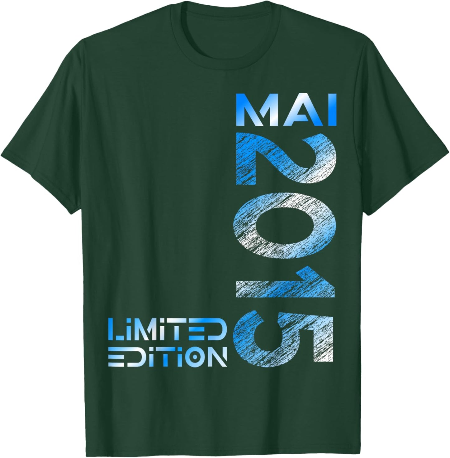 Limited Edition Mai 2015 Junge Mädchen 11. Geburtstag T-Shirt - T-Shirt | Forest