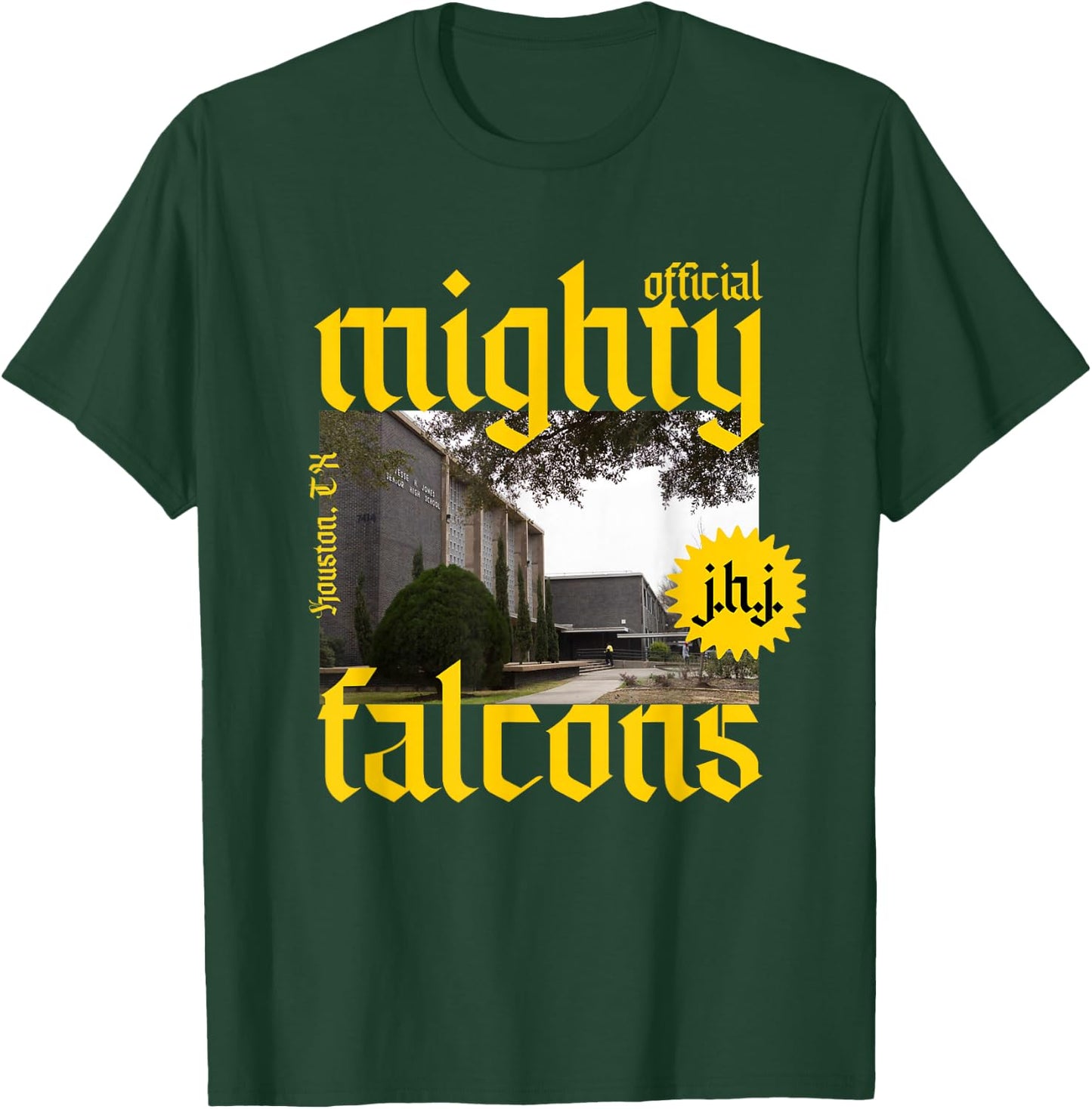 Mighty JHJ Falcons T-Shirt - T-Shirt | Forest