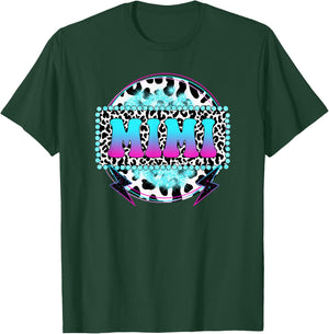 Groovy Mimi Cow Print Pattern Grandma Mother's Day T-Shirt - T-Shirt | Forest