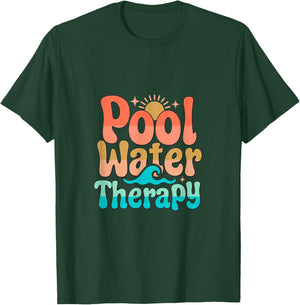 Pool Water Therapy Flow T-Shirt - T-Shirt | Forest