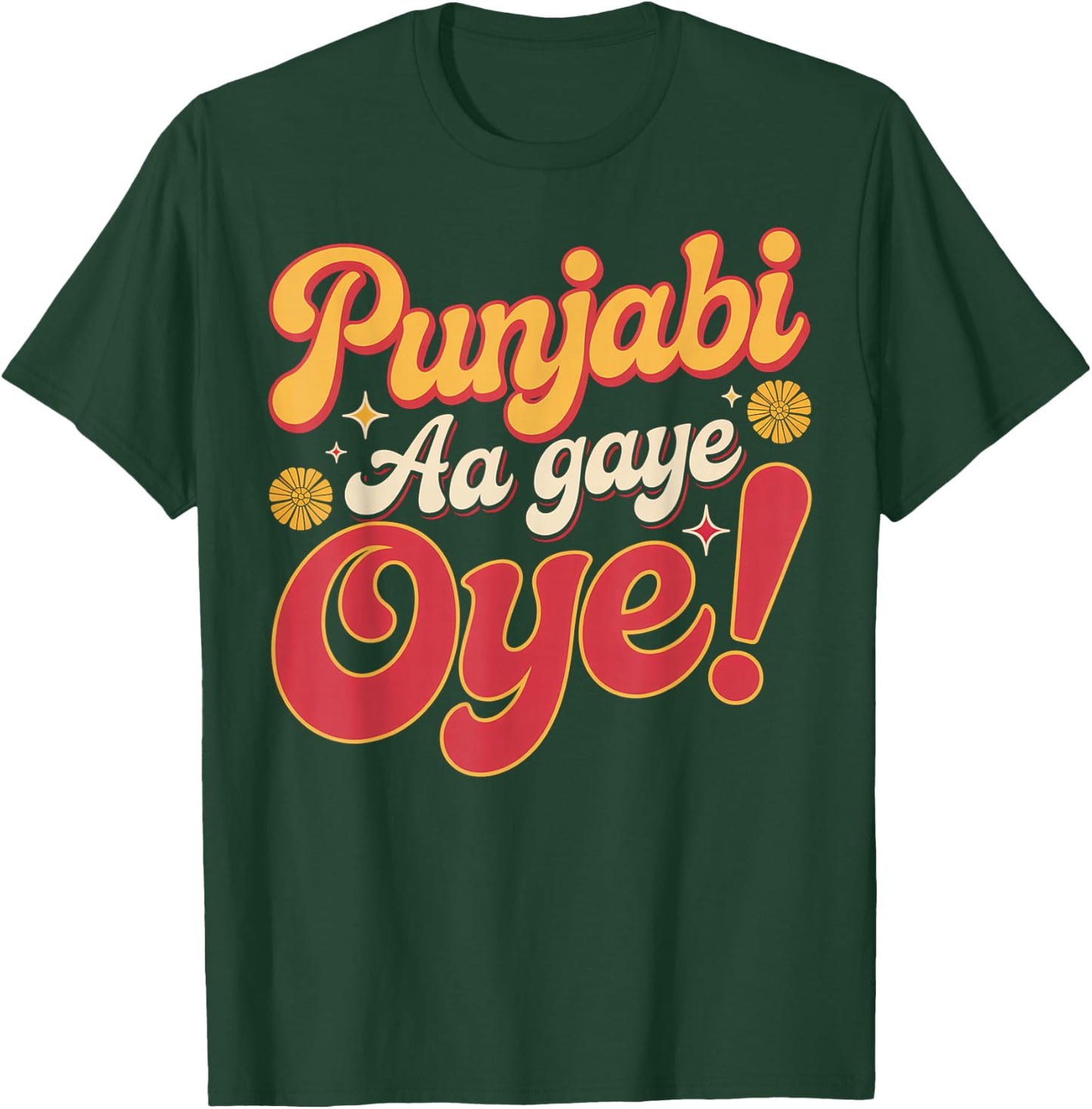 Punjabi Aa Gaye Oye Tonight Diljit Dosanjh T-Shirt - T-Shirt | Forest
