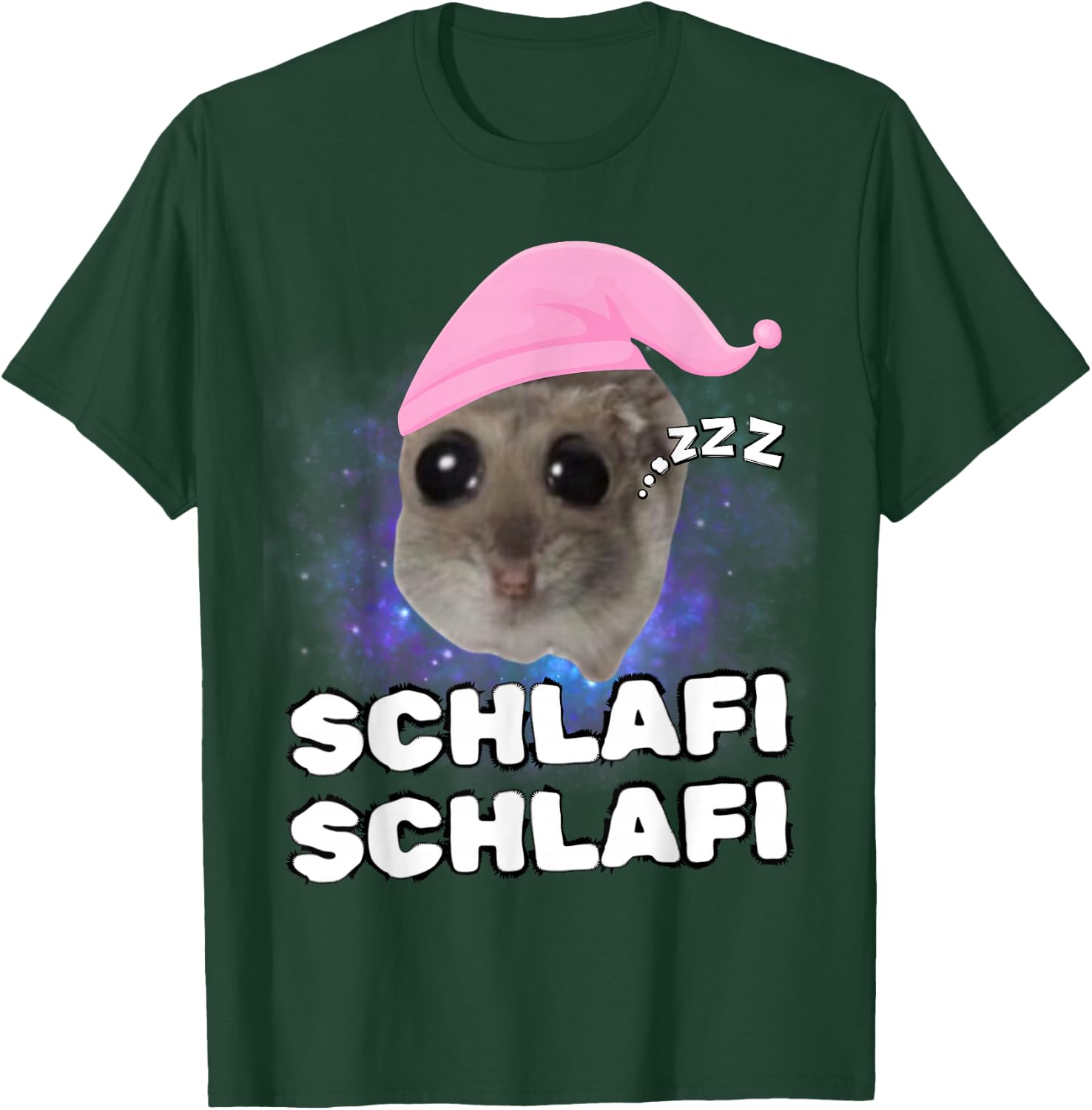 Sad Hamster - Schlafi Schlafi T-Shirt - T-Shirt | Forest