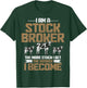 Funny Farmer Rancher Stock Broker Cattle Farming Cow Farm T-Shirt - T-Shirt | Forest