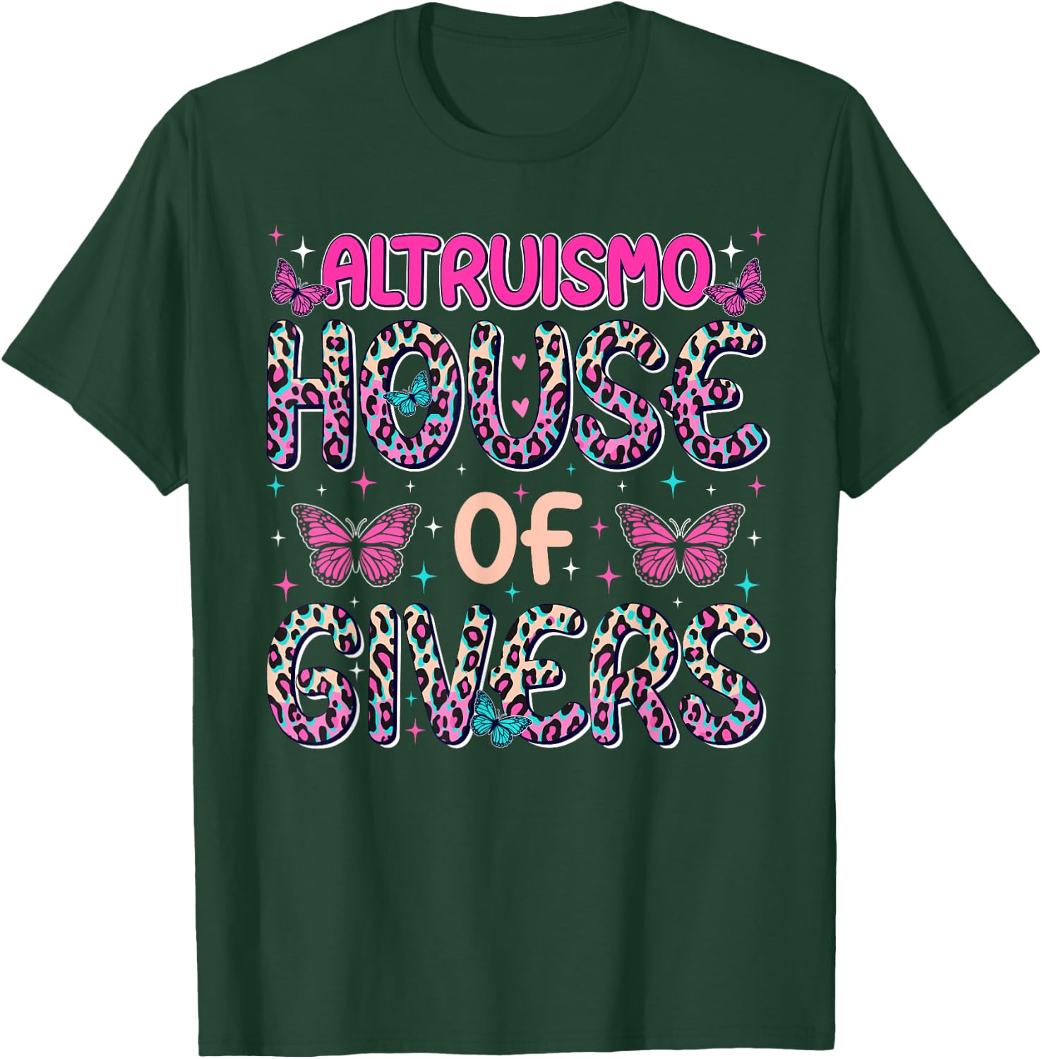 Altruismo House of Givers, Funny RCA Givers School Spirit T-Shirt - T-Shirt | Forest