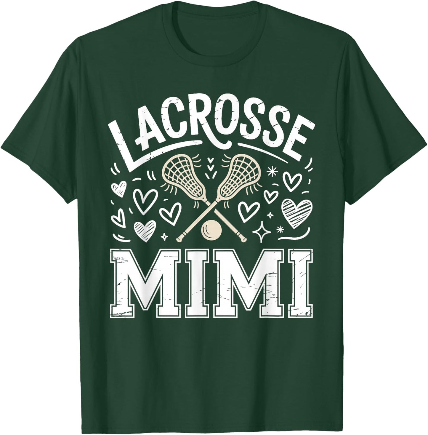 Proud Lacrosse Mimi T-Shirt - T-Shirt | Forest