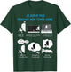 Climbing Mountain Climber Free Time Humour Man Woman , Black, S T-Shirt - T-Shirt | Forest