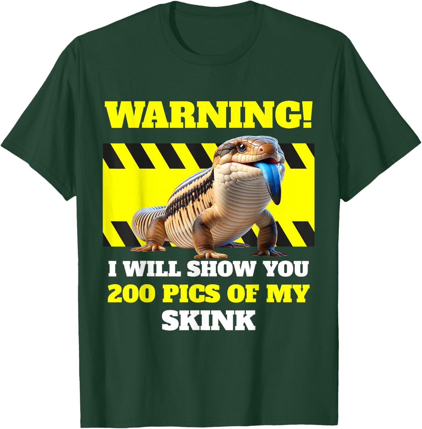 Blue Tongue Skink Owner T-Shirt - T-Shirt | Forest