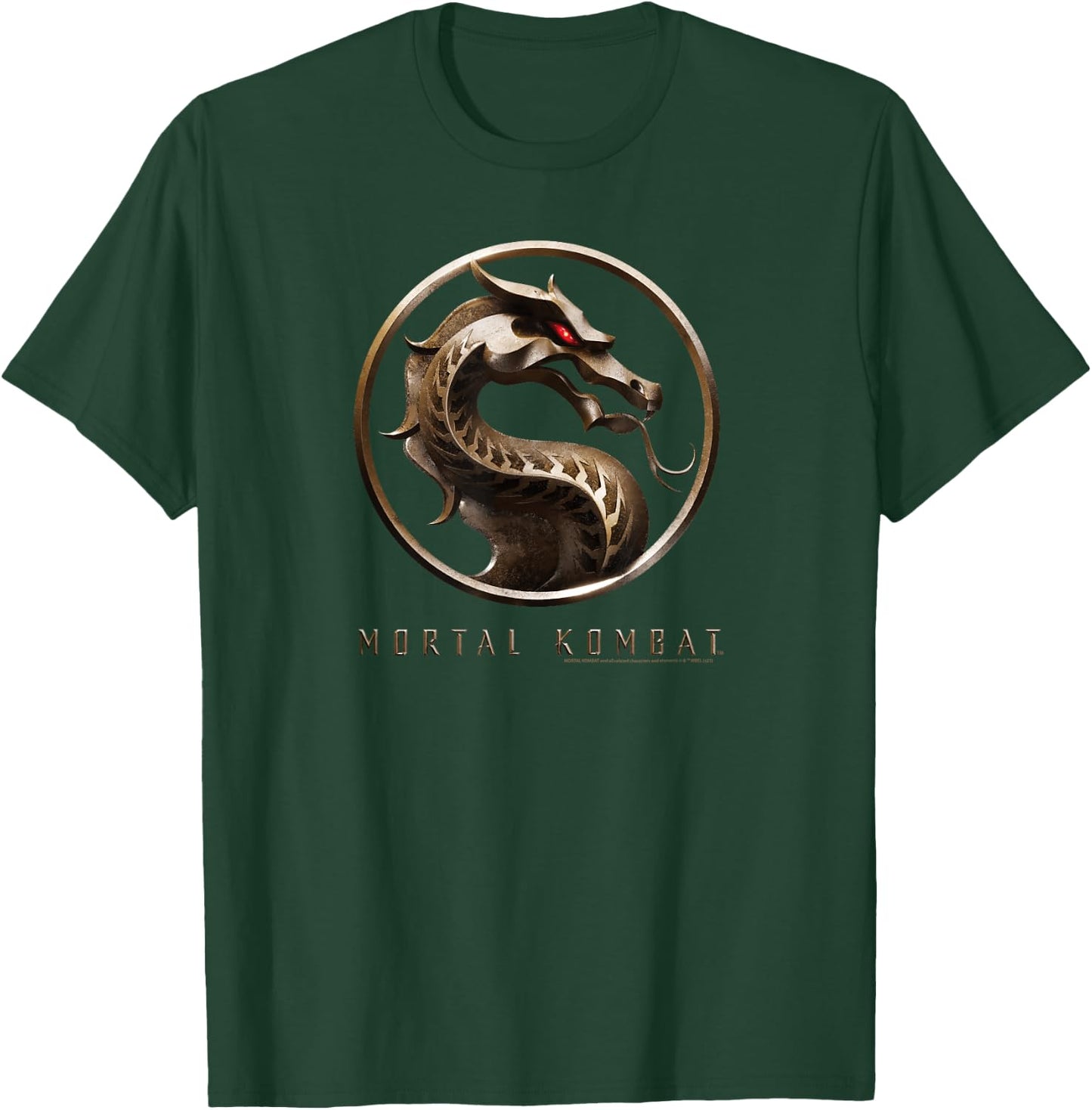 Mortal Kombat Movie Logo T-Shirt - T-Shirt | Forest