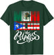 Mexirican Princess Puerto Rican Mexican Hispanic Heritage T-Shirt - T-Shirt | Forest