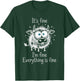 It's Fine I'm Fine Everything is Fine Calf Cow Lover Humor T-Shirt - T-Shirt | Forest