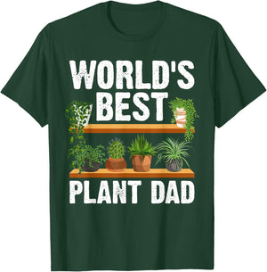 Funny Plant Dad Art Dad Garden Gardener Plant Lovers T-Shirt - T-Shirt | Forest
