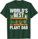 Funny Plant Dad Art Dad Garden Gardener Plant Lovers T-Shirt - T-Shirt | Forest