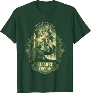 House of the Dragon The Green Council All Must Choose Retro T-Shirt - T-Shirt | Forest