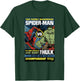 Marvel Spider-Man Day Spidey vs Hulk Champ Comic T-Shirt - T-Shirt | Forest