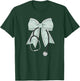 Nurse Doctor Coquette Bow Stethoscope Cute Nursing Ribbon T-Shirt - T-Shirt | Forest