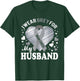 I Wear Grey For My Husband Brain Cancer Awareness T Shirt T-Shirt - T-Shirt | Forest