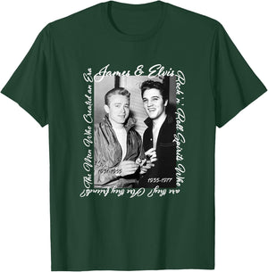 James Dean_Elvis Presley T-Shirt - T-Shirt | Forest