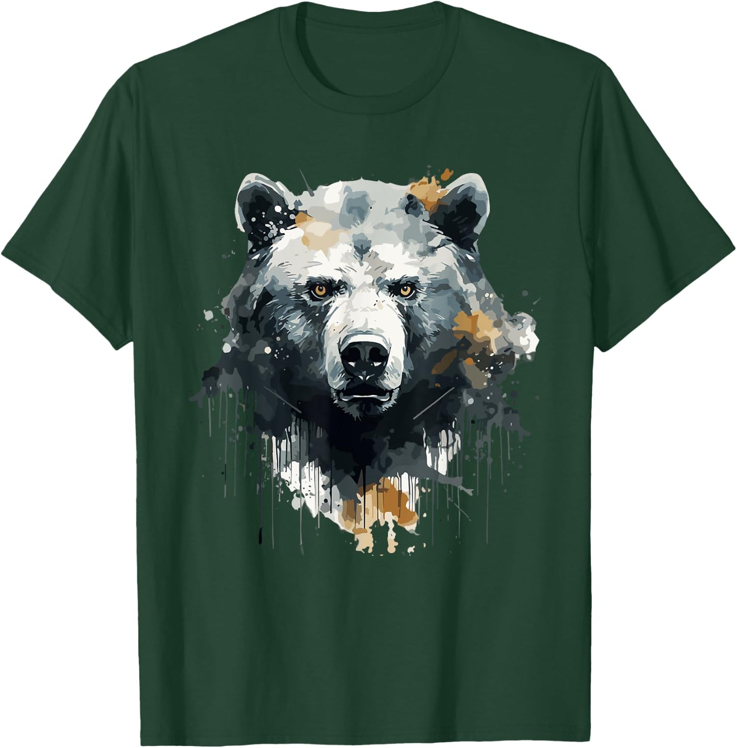 Bären Braunbär Grizzly Naturschützer Tiere Wildnis T-Shirt - T-Shirt | Forest
