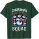 Snowman Family Group Matching Christmas Squad T-Shirt - T-Shirt | Forest