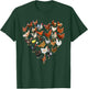Chicken Love for the Farmer The Chicken Farm Breeds T-Shirt - T-Shirt | Forest