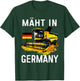 with Combine Harvesting in Germany Agriculture, gray T-Shirt - T-Shirt | Forest
