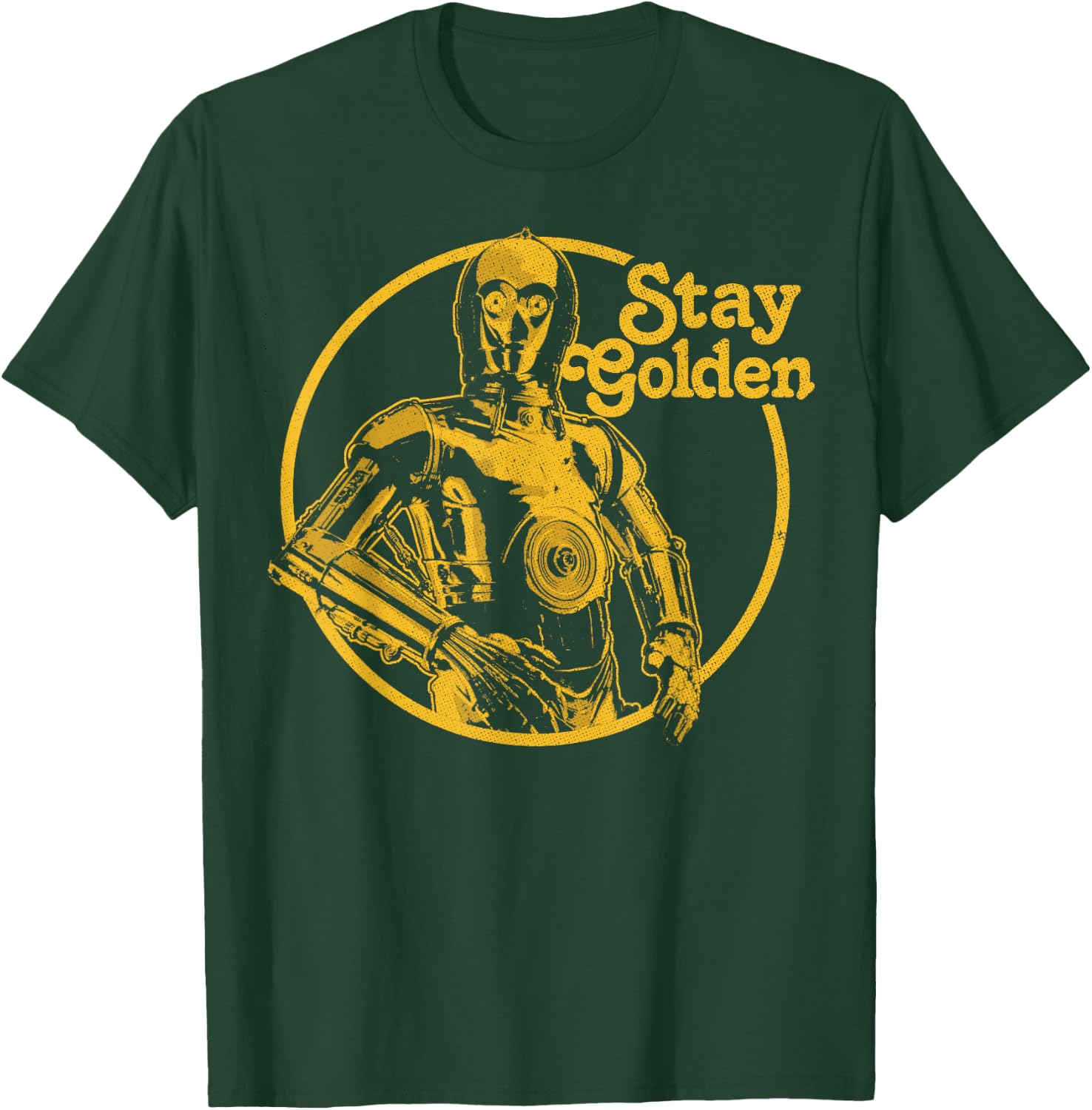 Star Wars C-3PO Stay Golden T-Shirt - T-Shirt | Forest