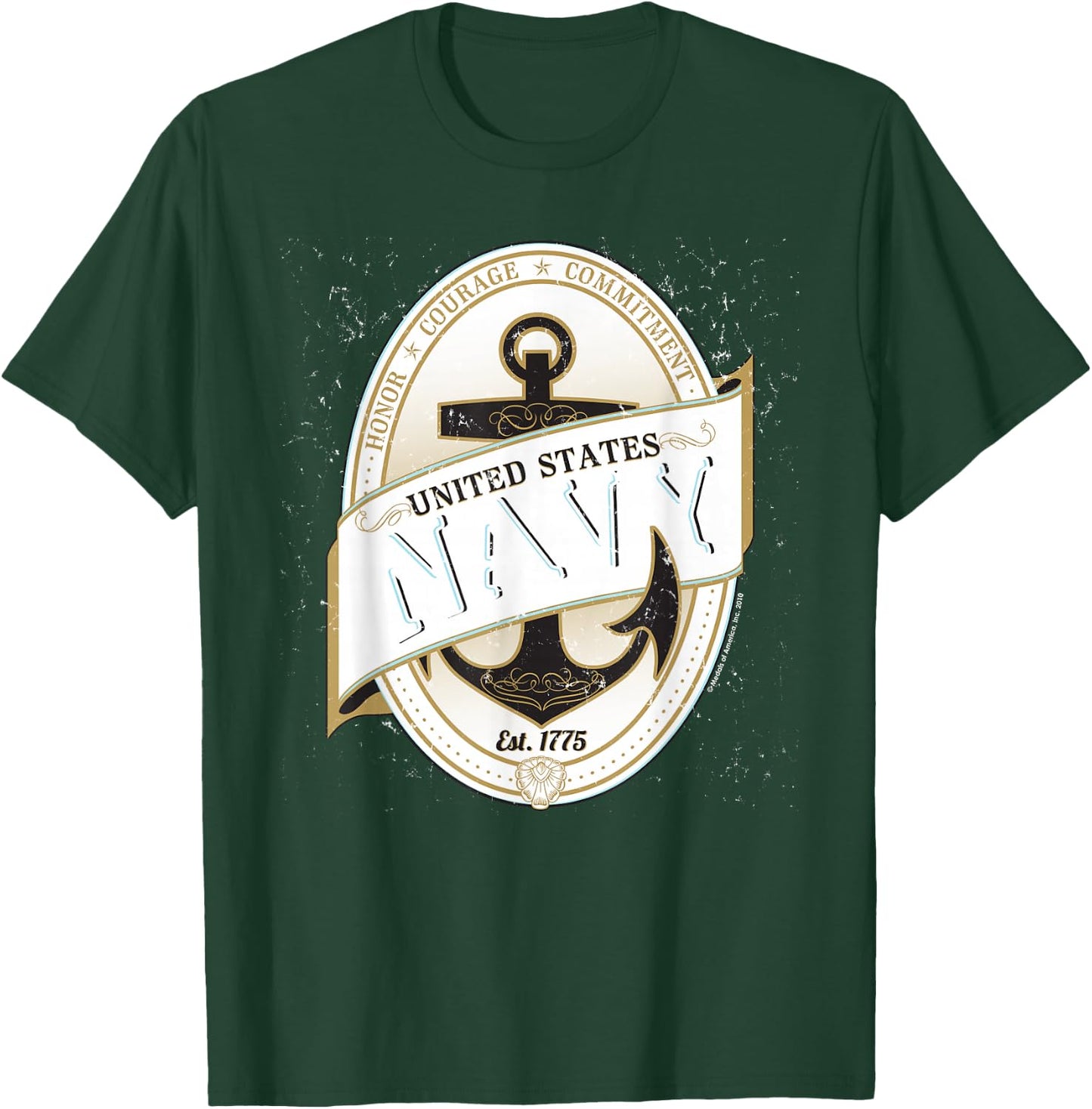 United States Navy Usn T-Shirt - T-Shirt | Forest