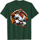 Funny Turkey Thanksgiving Karate Judo Martial Arts Kids T-Shirt - T-Shirt | Forest