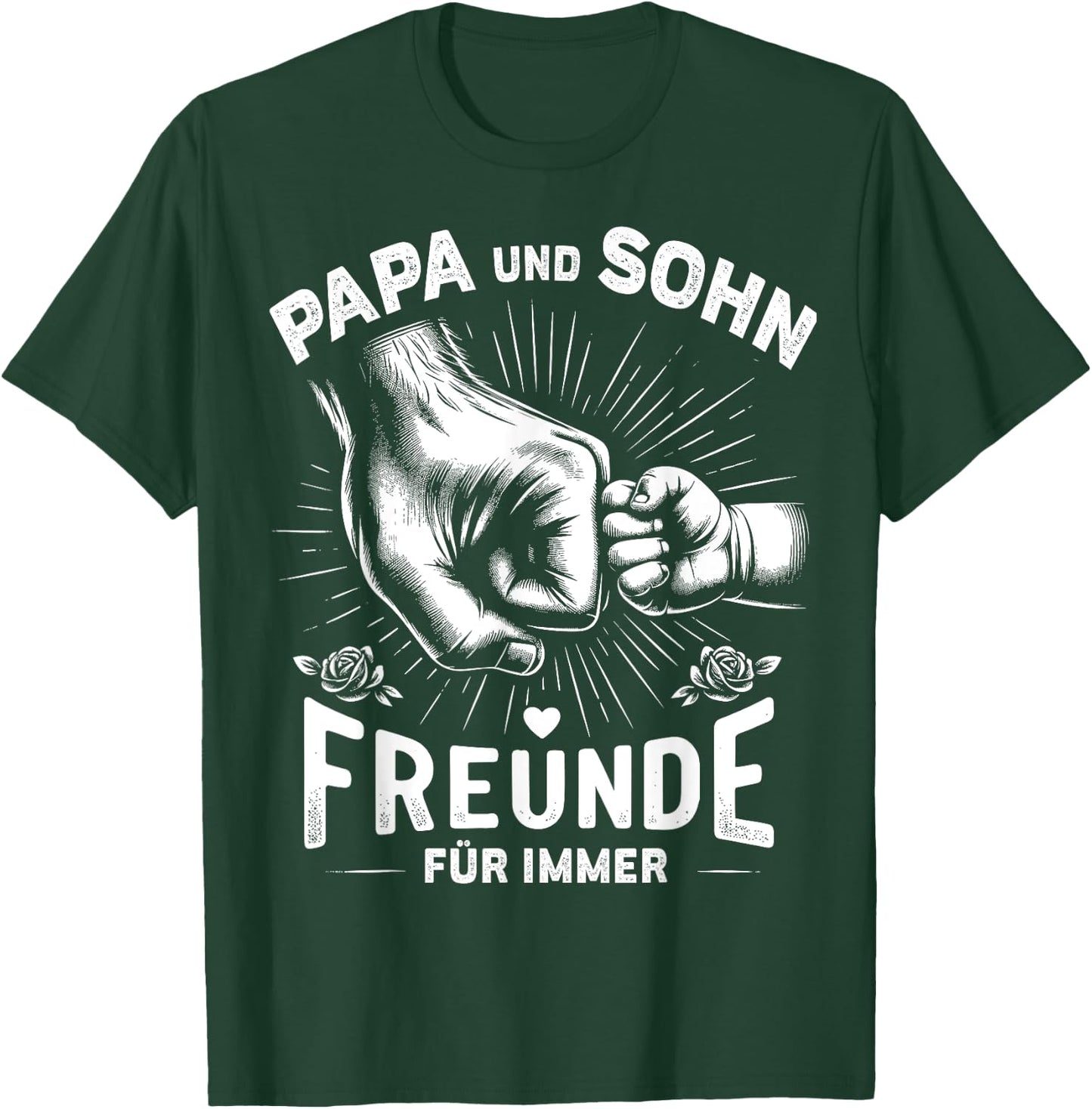 Papa Und Sohn Beste Freunde Vater Geburtstag Vatertag Spruch T-Shirt - T-Shirt | Forest