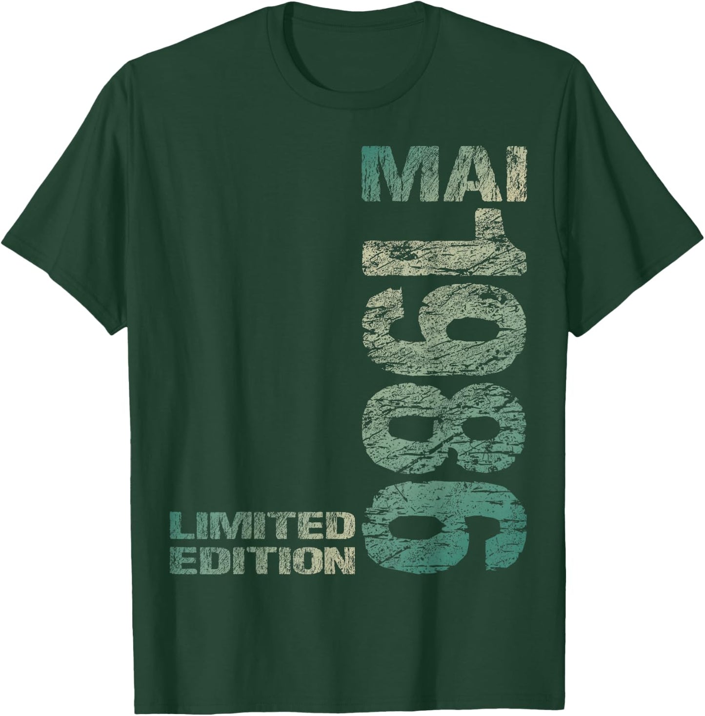 Limited Edition Mai 1986 Mann Frau 40. Geburtstag T-Shirt - T-Shirt | Forest