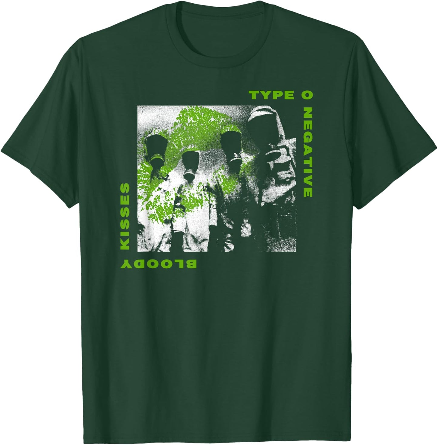 Type O Negative Hazmat Kisses , Black, S T-Shirt - T-Shirt | Forest