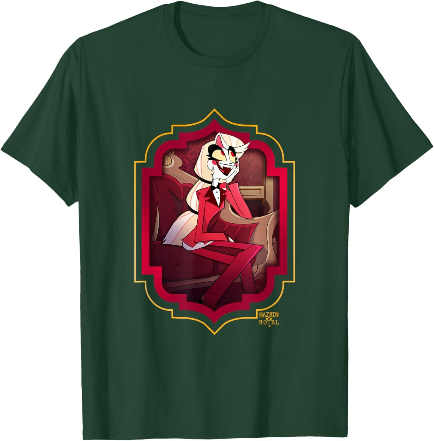 Hazbin Hotel - Charly , black T-Shirt - T-Shirt | Forest