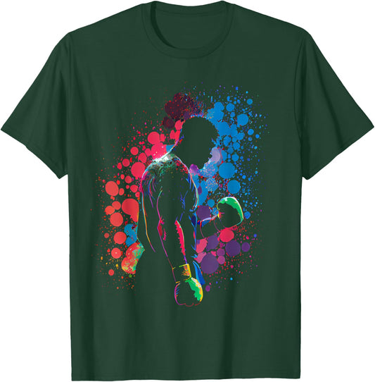 Boxing Boxer Competition Fight Boxing Coach Sport Athlete T-Shirt - T-Shirt | Forest