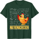 Mathemachicken - Chicken Math Lover Animal Poultry Owner T-Shirt - T-Shirt | Forest