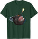 realistic Anglerfish Creatures Deep Sea Monster Angler Fish T-Shirt - T-Shirt | Forest