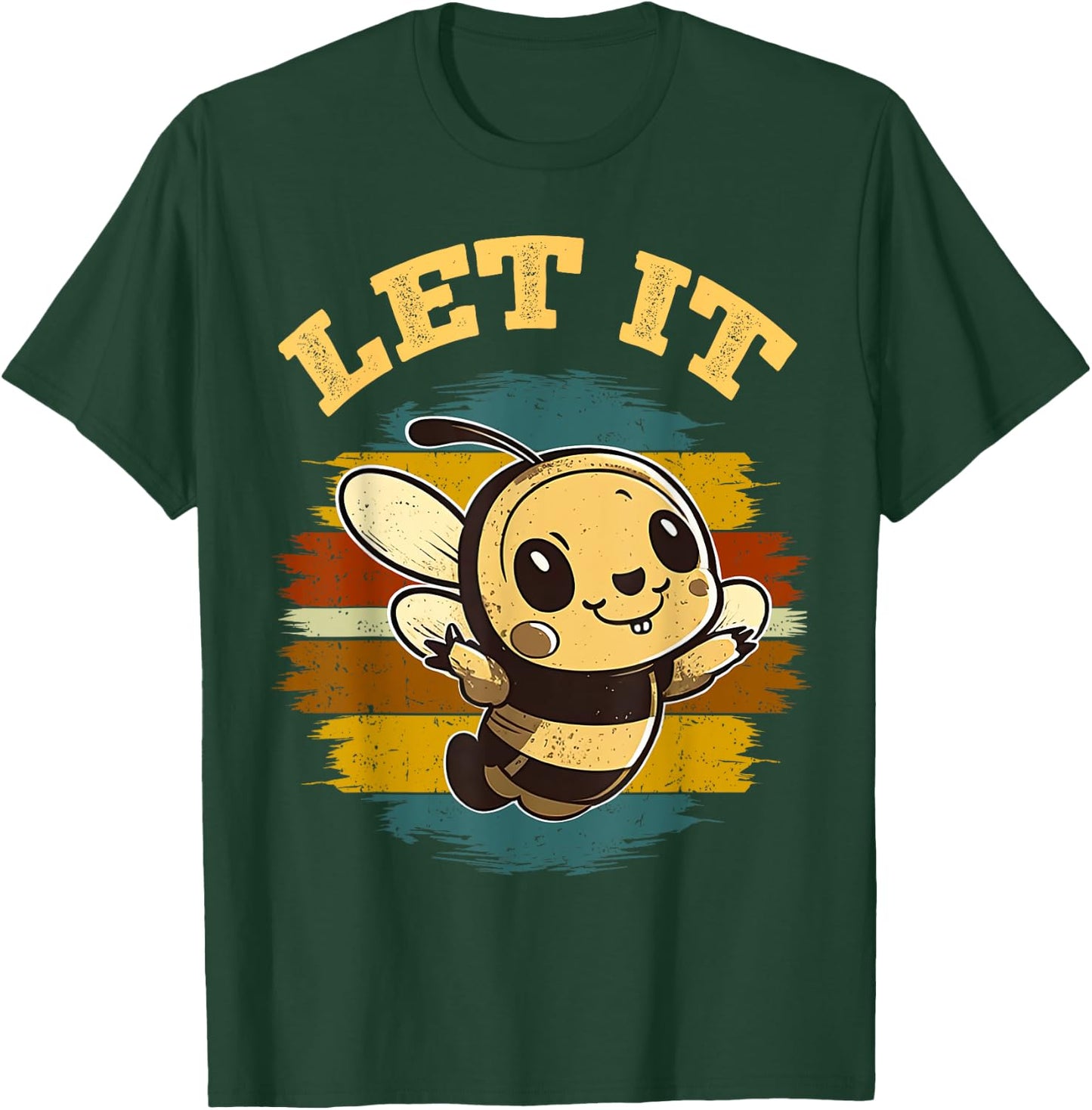 Bee Let it Beekeeper Honeybee Beekeeping T-Shirt - T-Shirt | Forest