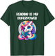 Kawaii Unicorn Reading Is My Super Power Kids T-Shirt - T-Shirt | Forest