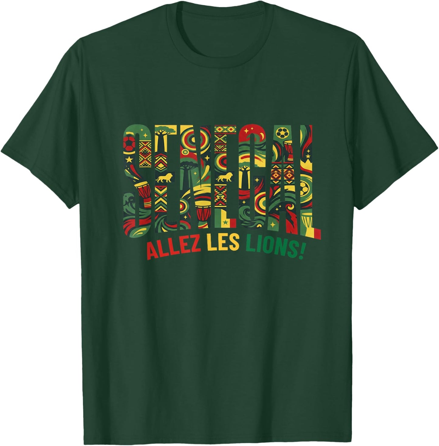 Senegal T-Shirt - T-Shirt | Forest