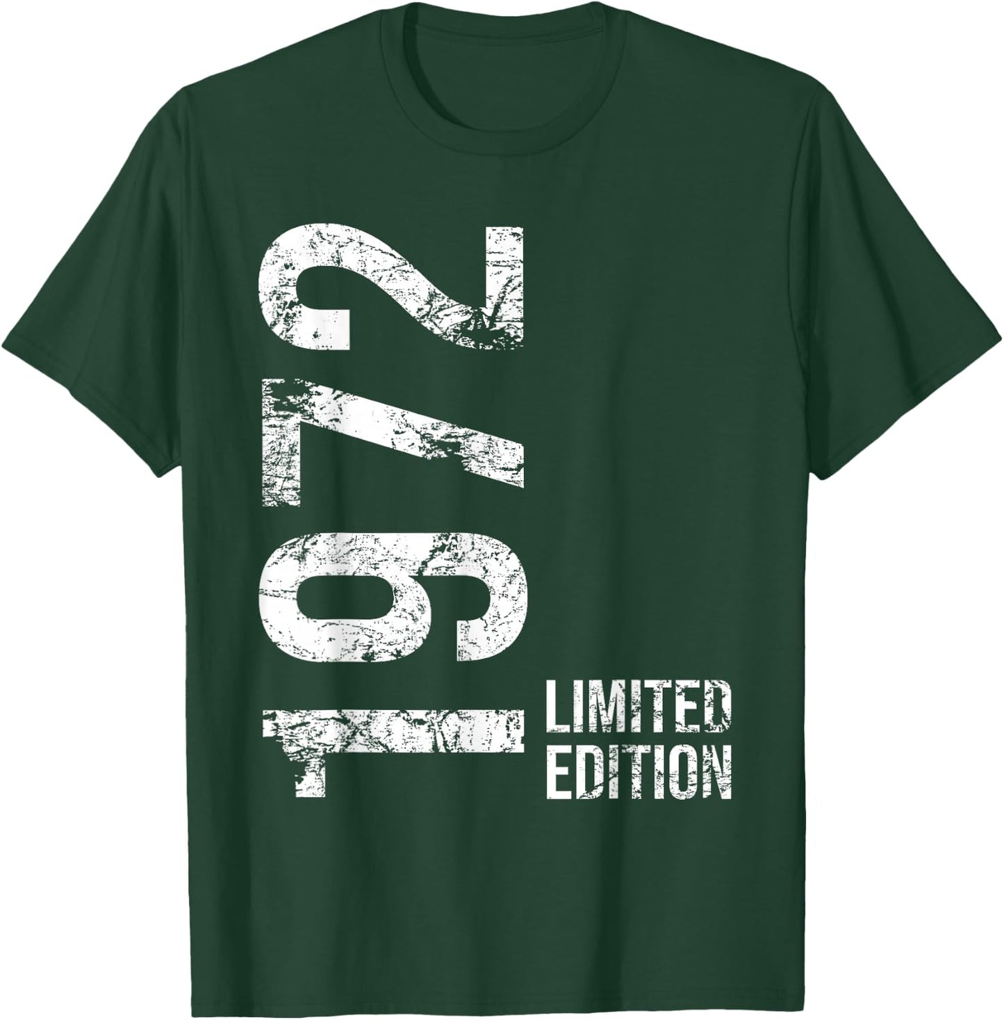 51st Birthday Man Woman 51 Years 1972 Gift , black T-Shirt - T-Shirt | Forest
